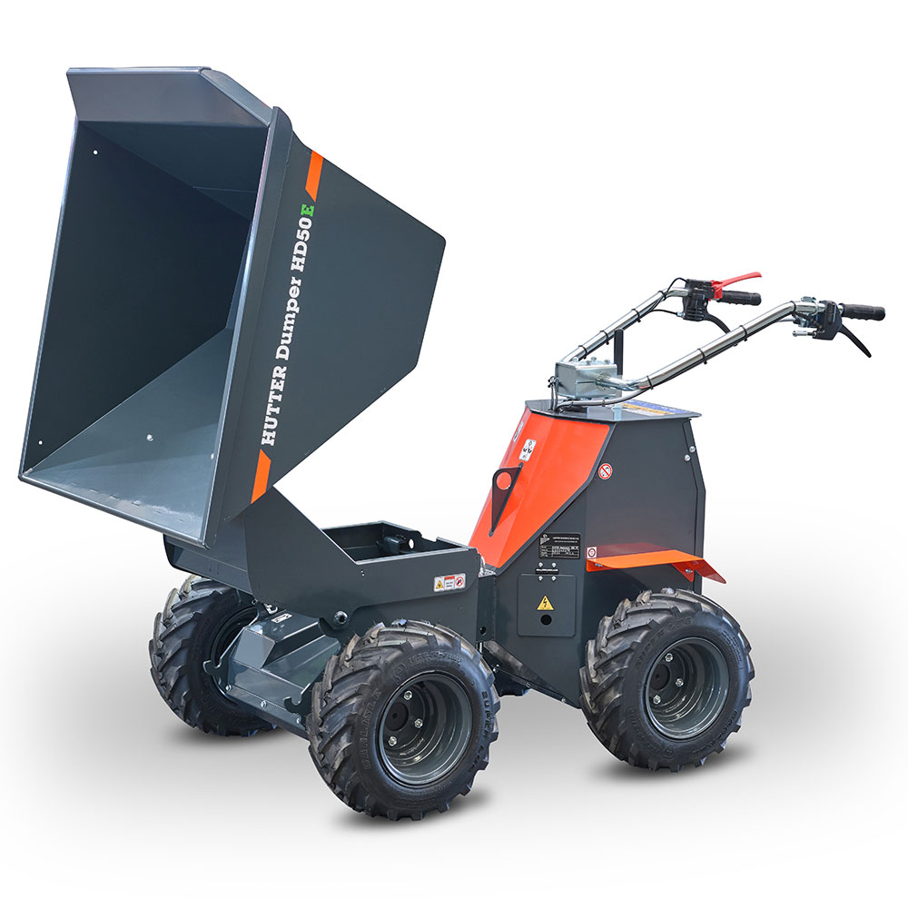 Elektro-Dumper HD50E Rasenbereifung