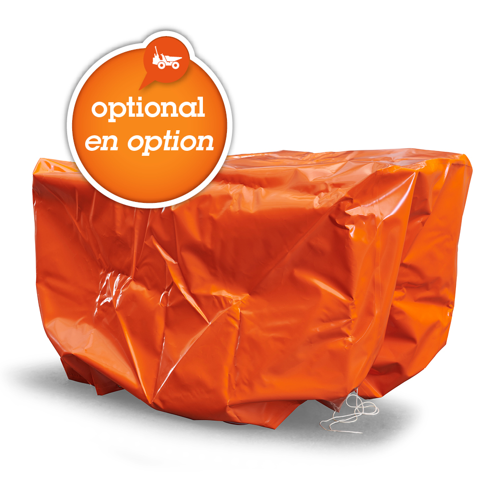 Elektro-Dumper HD50E Rasenbereifung