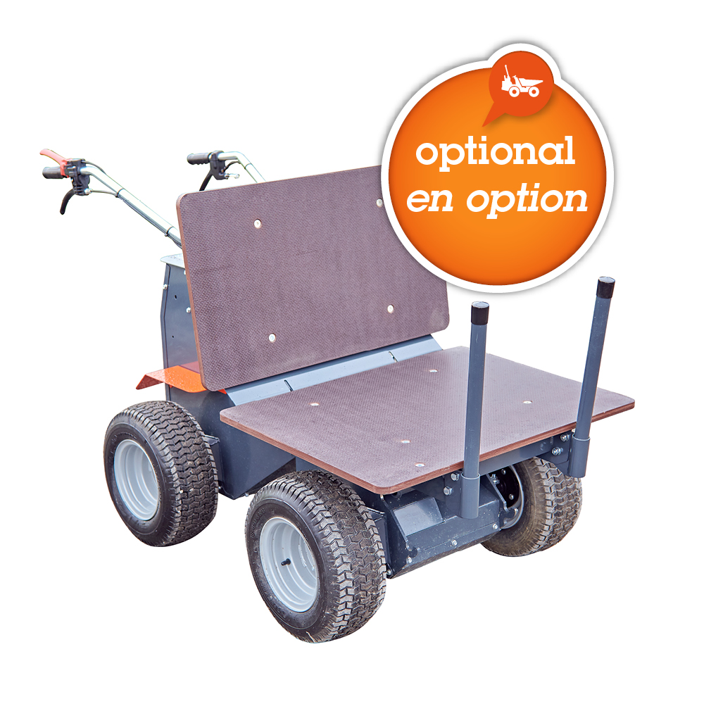 Elektro-Dumper HD50E Rasenbereifung