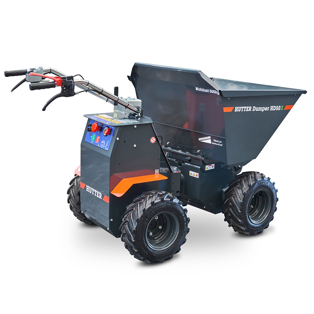 Elektro-Dumper HD50E Rasenbereifung